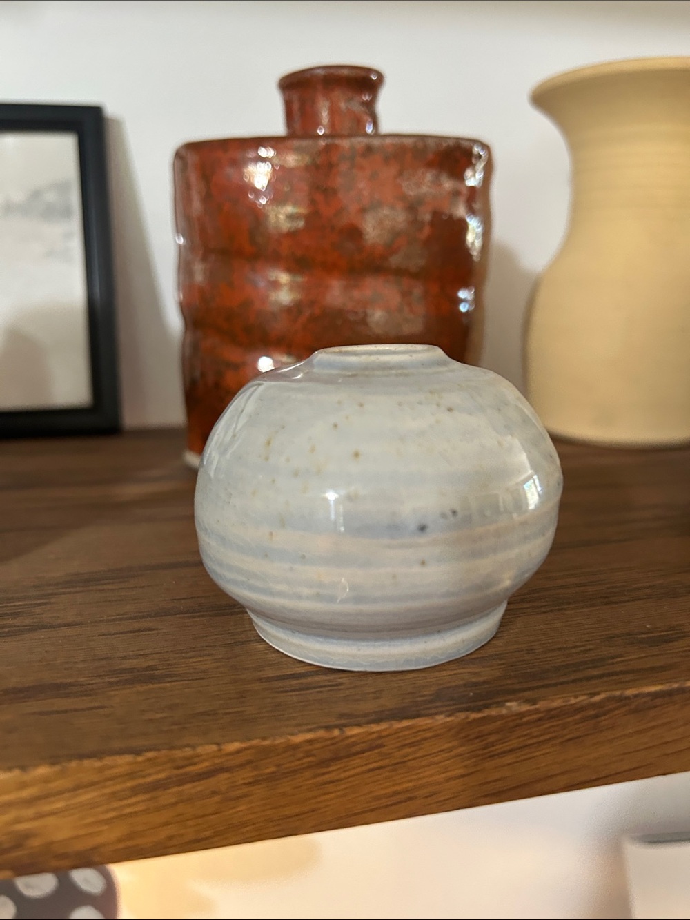 Ceramic bud vase